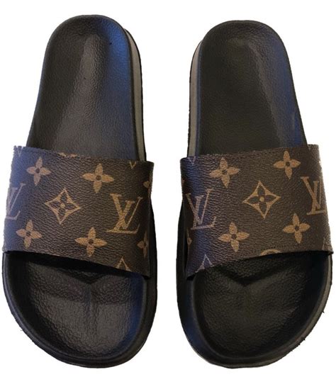 lv mens slides|louis vuitton flip flops men's.